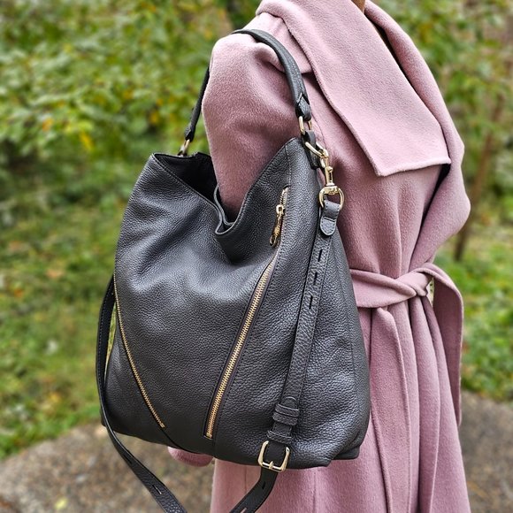 Rebecca Minkoff Handbags - Rebecca Minkoff Moto Hobo Shoulder Bag Crossbody Bag, Pre-owned